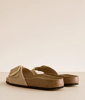 Madrid Big Buckle Leather Sandal