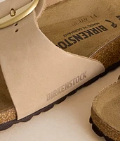 Madrid Big Buckle Leather Sandal