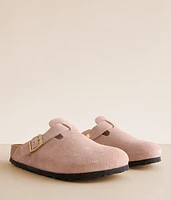 Boston Suede Clog