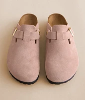 Boston Suede Clog