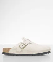 Birkenstock Boston Suede Shearling Clog