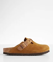 Birkenstock Boston Braided Soft Suede Clog