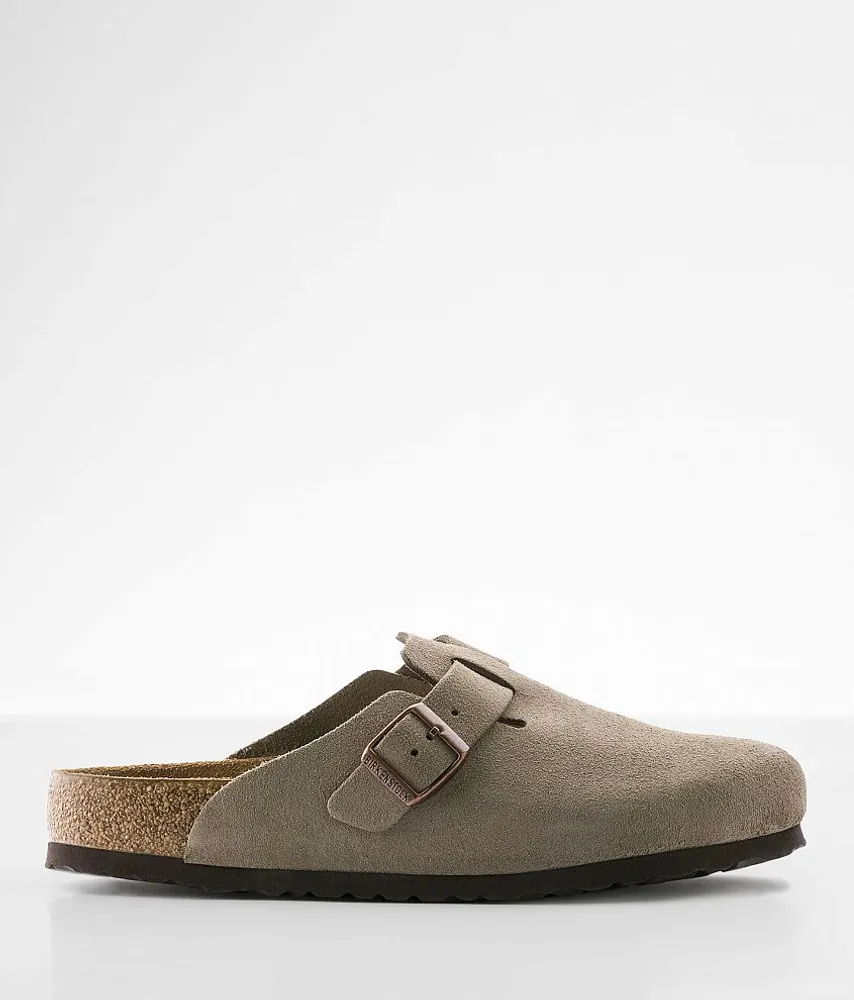 Birkenstock Boston Soft Suede Clog