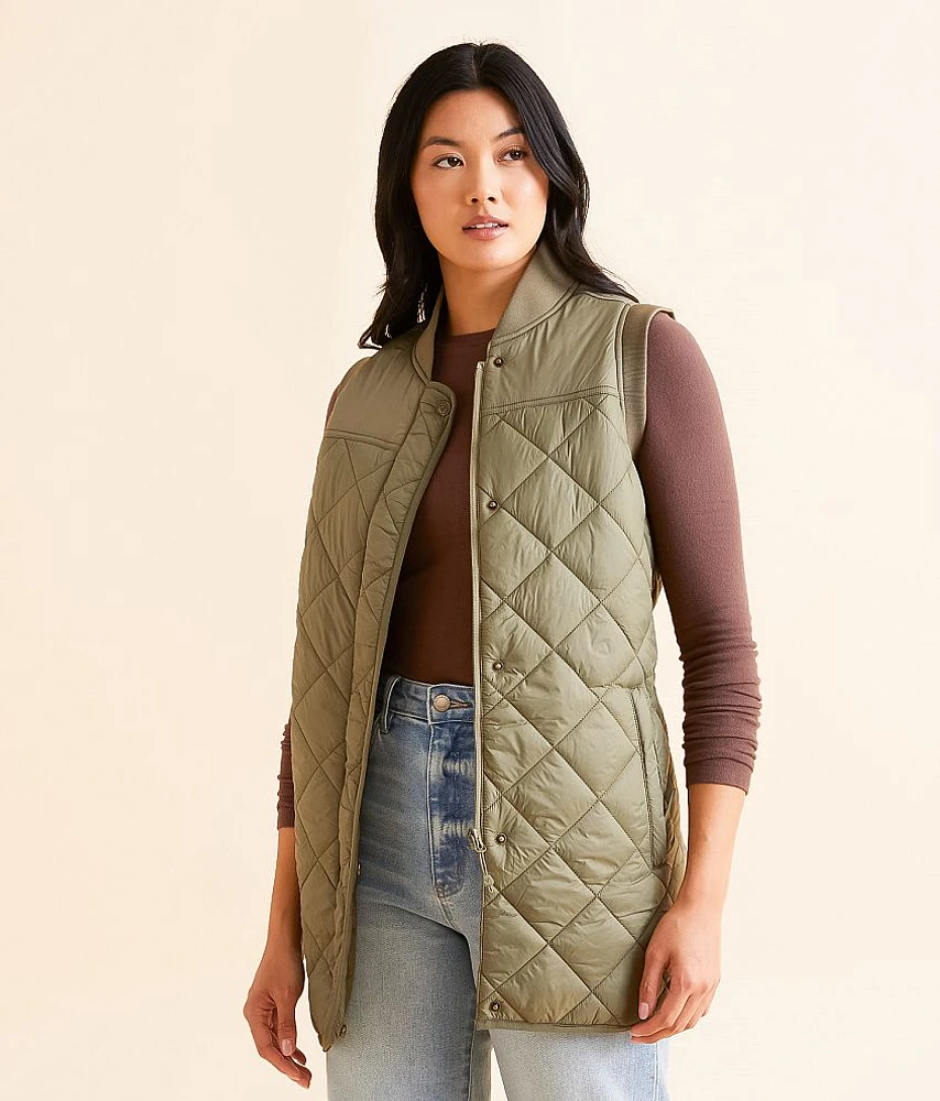 LIV Outdoor Aster Quilted Bomber Vest