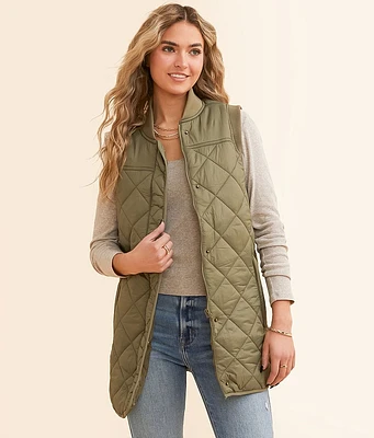 LIV Outdoor Aster Quilted Bomber Vest