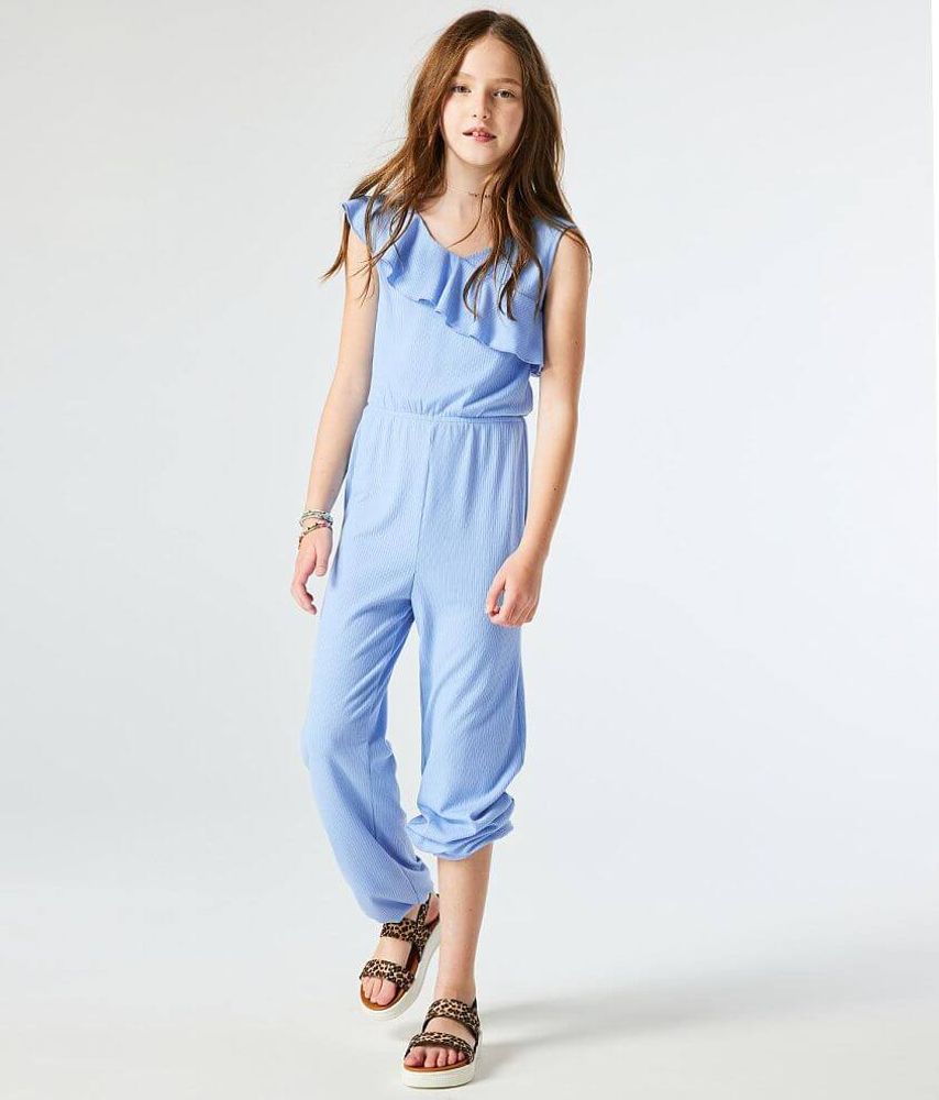 Girls - Daytrip Ribbed Knit Jumpsuit