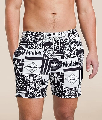 Modelo™ Contrast Stretch Swim Trunks