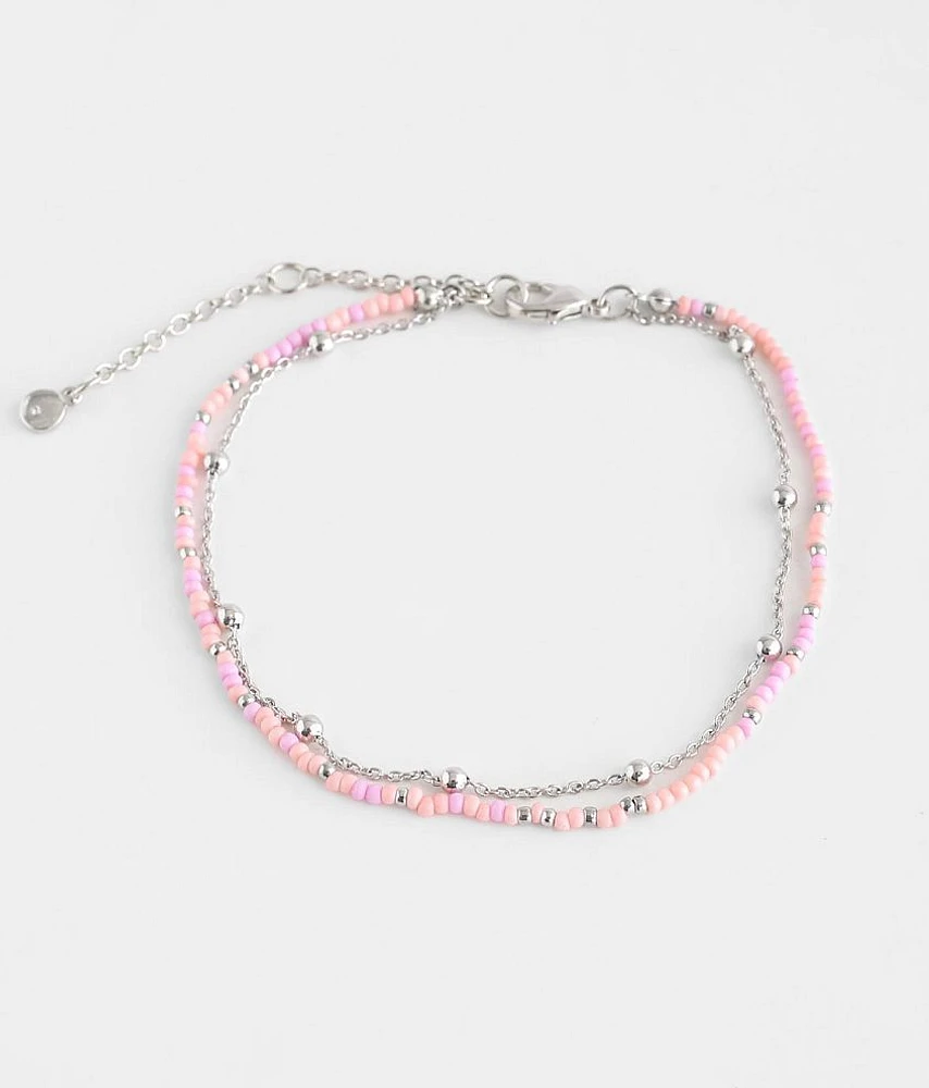 BKE Beaded Ankle Bracelet