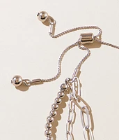 Triple Chain Bracelet