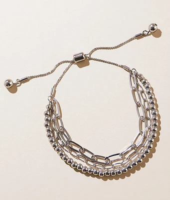 Triple Chain Bracelet