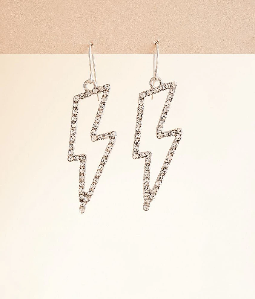 boutique by BKE Glitz Lightning Bolt Earring