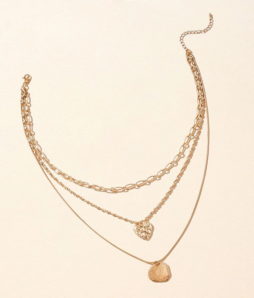 Heart Tiered Necklace