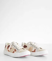 Girls - Wave Cow Print Sneaker