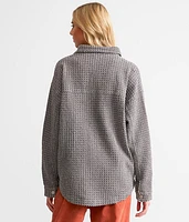 Textured Knit Shacket