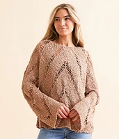Chevron Nubby Sweater