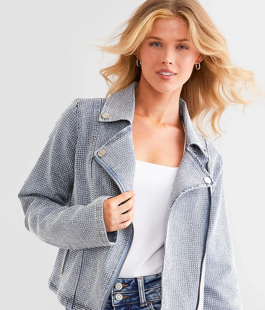 Glitz Denim Stretch Jacket
