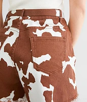 Cow Print Short