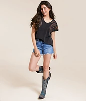 Western Rhinestone Top