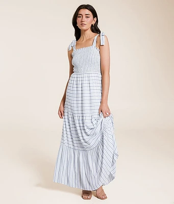 Striped Maxi Dress