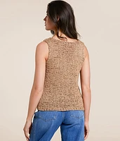 Open Weave Tank Top