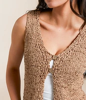 Open Weave Tank Top