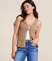Open Weave Tank Top