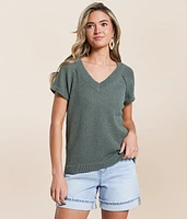 Exposed Seam Sweater