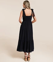 Tiered Midi Dress