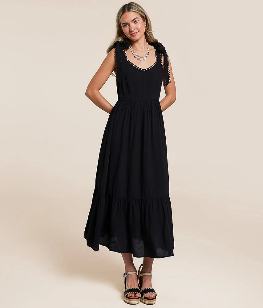 Tiered Midi Dress