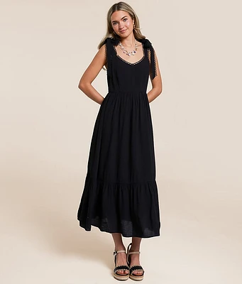 Tiered Midi Dress