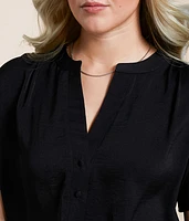 Satin Henley