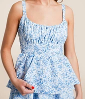 Floral Tiered Maxi Dress