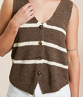 Striped Sweater Vest