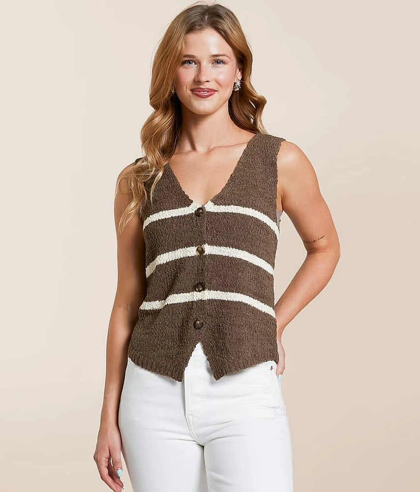 Striped Sweater Vest