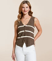 Striped Sweater Vest