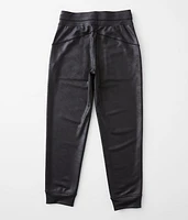 Girls - Faux Leather Joggers