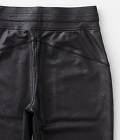 Girls - Faux Leather Joggers