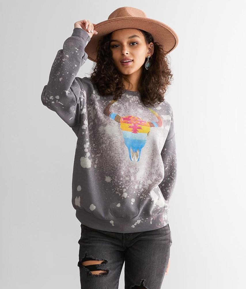 Bohemian Cowgirl Steerhead Pullover