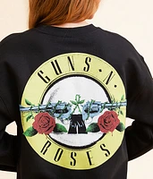 Guns N' Roses Oversized Band Pullover