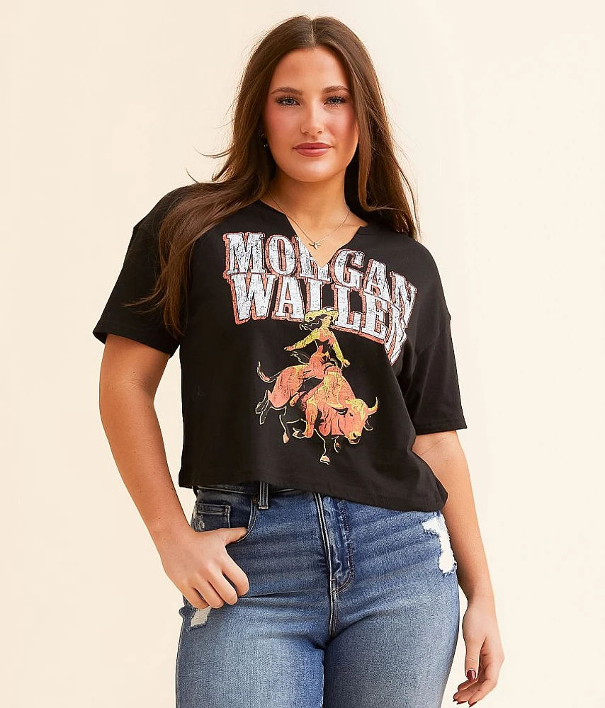 Bravado Morgan Wallen Cowgirl Cropped Band T-Shirt