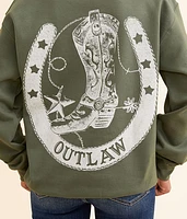 Rootswear Willie Nelson Oversized Band Pullover