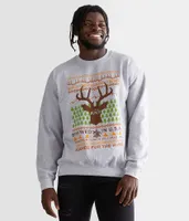 Brew City Busch Hunting Ugly Sweater Pullover