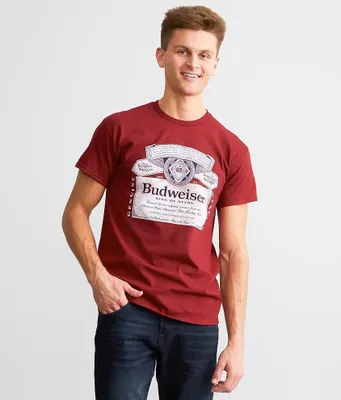 Brew City Budweiser Label T-Shirt