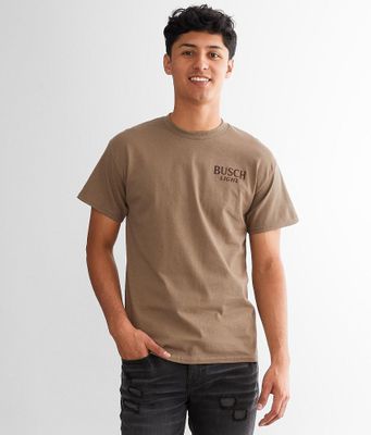 Brew City Busch Light Camo Dog T-Shirt