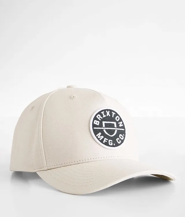 Crest Medium-Profile Snapback Hat - Heather Grey/Black – Brixton