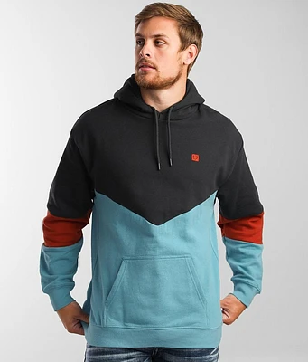 Beta Square Crossover Hooded Sweatshirt