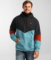 Beta Square Crossover Hooded Sweatshirt