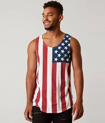 USA Flag Tank Top