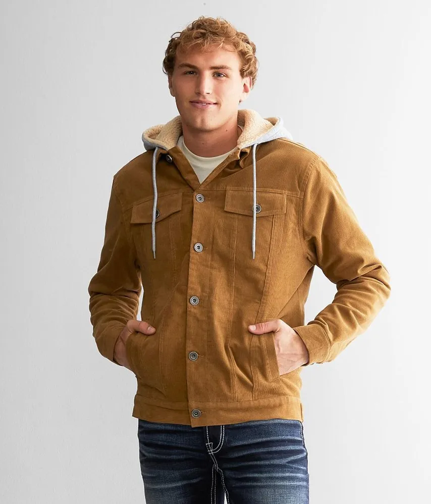 Departwest Hooded Corduroy Jacket