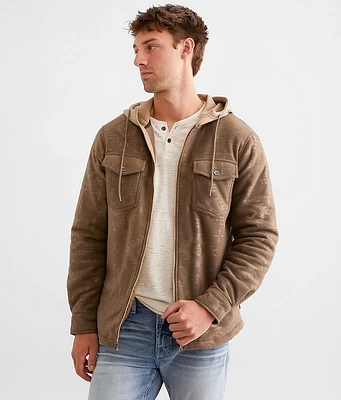 Departwest Southwestern Hooded Shacket